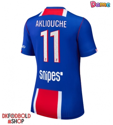 Paris Saint-Germain Maghnes Akliouche #11 Hjemmebanetrøje Dame 2026-27 Kort ærmer Paris Saint-Germain Maghnes Akliouche #11 Hjemmebanetrøje Dame 2026-27 Kort ærmer